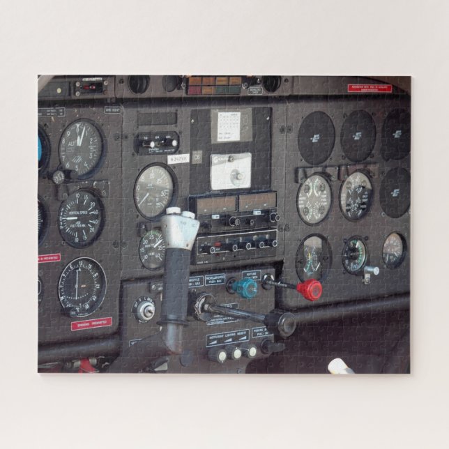 Flugzeugcockpit Puzzle (Horizontal)