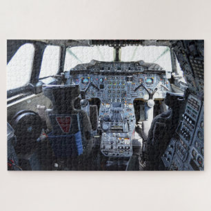 Flugzeugcockpit Puzzle
