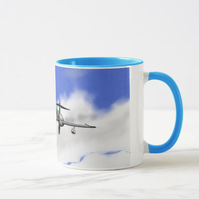 Flugzeugdesign Tasse (Rechts)