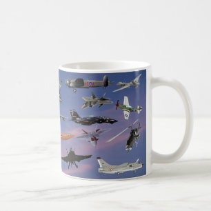 FLUGZEUGE AUF EINEM BLAUEN HIMMEL CAROLINAS TASSE