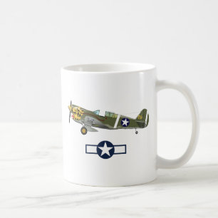 Flugzeuge der Amerikaner im 2. Weltkrieg Kaffeetasse