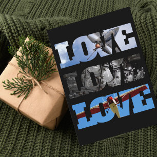 Flugzeuge der coolen LIEBE, Fotos des Vaters, Luft Karte