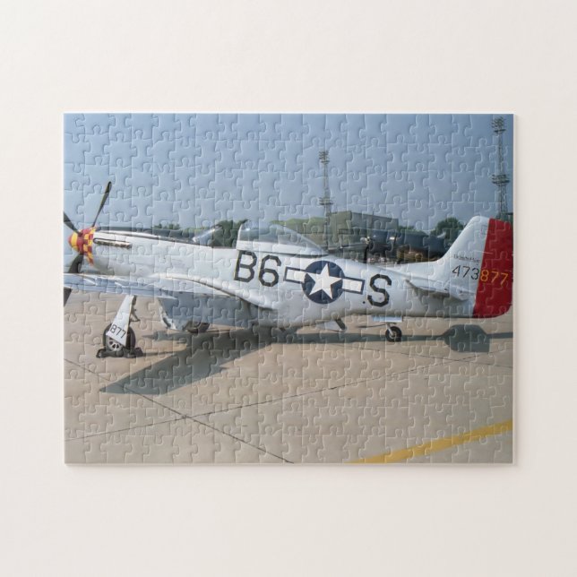 Flugzeuge des Mustang-P-51D Puzzle (Horizontal)