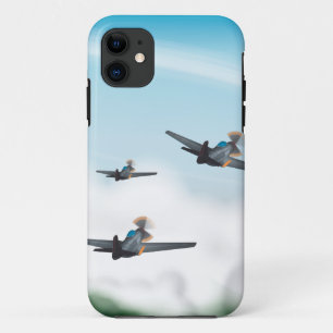 Flugzeuge des Zweiten Weltkriegs iPhone 11 Hülle