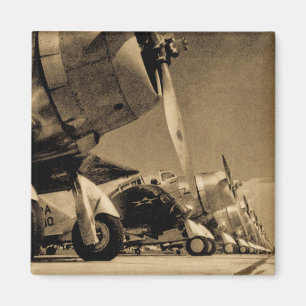 Flugzeuge des Zweiten Weltkriegs Magnet