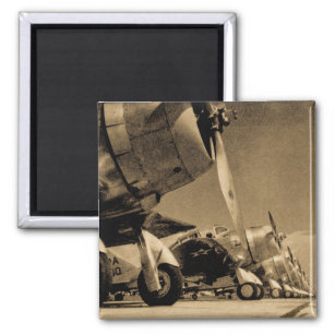 Flugzeuge des Zweiten Weltkriegs Magnet