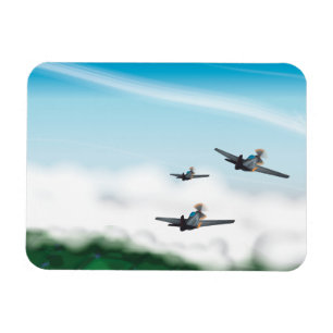 Flugzeuge des Zweiten Weltkriegs Magnet