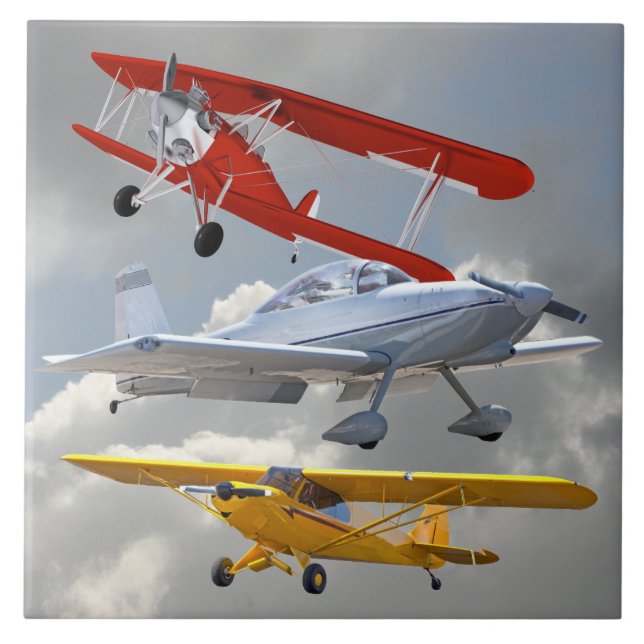 FLUGZEUGE FLIESE (Vorderseite)