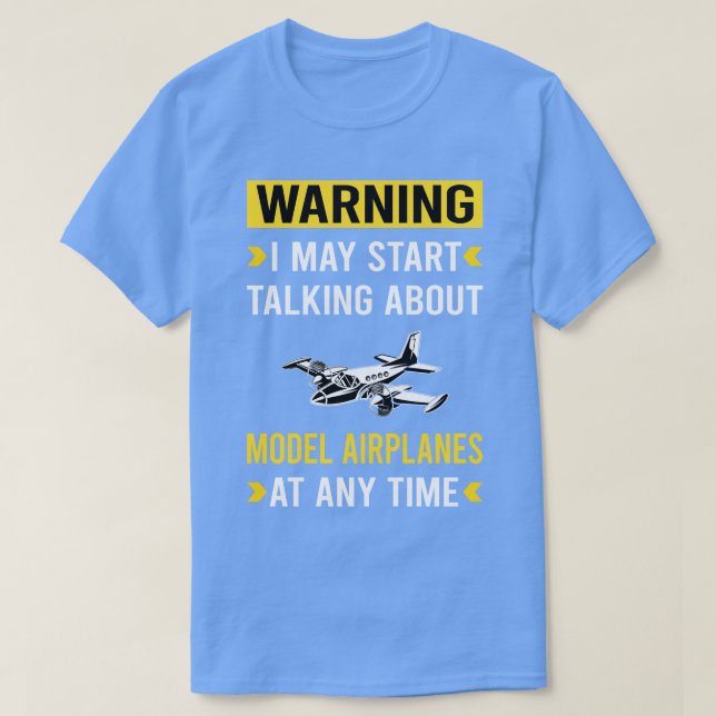 Flugzeuge für das Warnungsmodell Flugzeug T-Shirt (Design vorne)