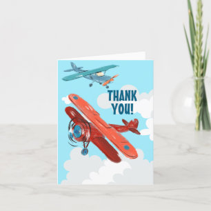 Flugzeuge Geburtstagsfeier Danke