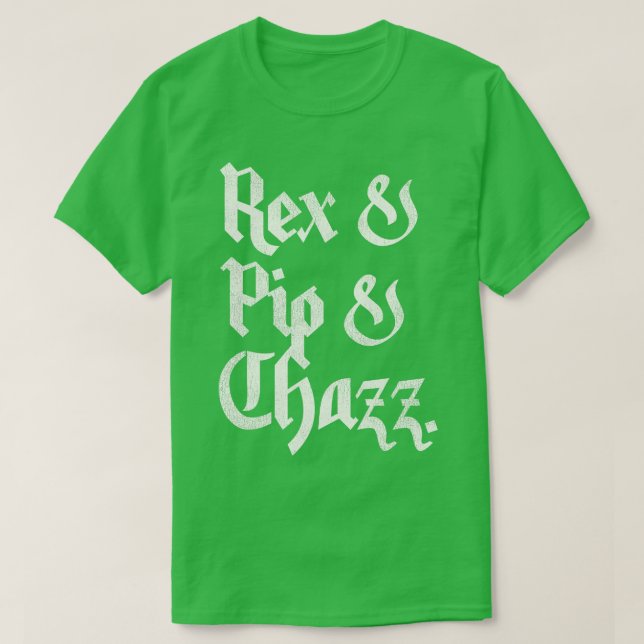 Flugzeuge heißen Rex Pip und Chazz T-Shirt (Design vorne)