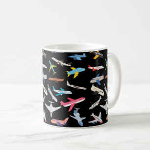 Flugzeuge Kaffeetasse