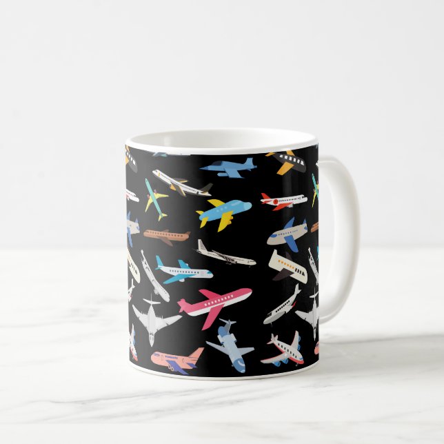 Flugzeuge Kaffeetasse (VorderseiteRechts)