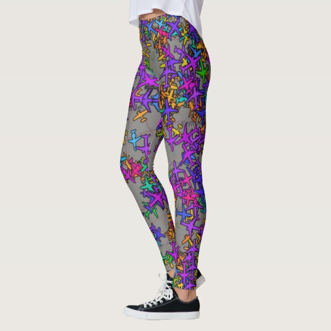 Flugzeuge Leggings (Links)