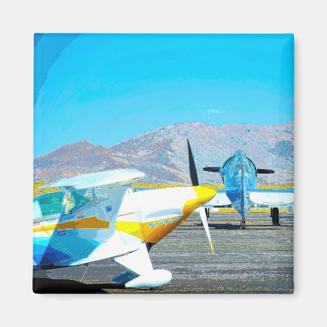 Flugzeuge Magnet (Vorne)