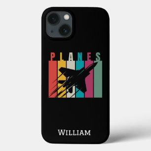 Flugzeuge,Typografie,Luftfahrt,Minimalistisch,Pers Case-Mate iPhone Hülle