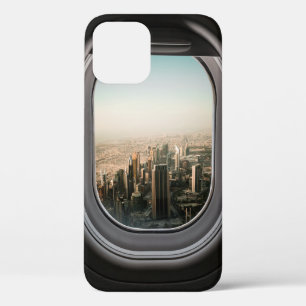 FLUGZEUGFENSTERBLICK AUF DIE STADT BEI TAGESLICHT Case-Mate iPhone HÜLLE