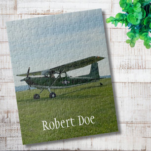 Flugzeugfoto, Luftfahrt, Spiel Nacht, Personalisie Puzzle