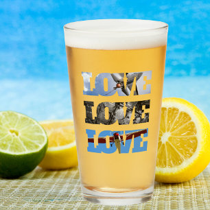 Flugzeugfotos im LOVE-Rahmen, Aviation Simple Glas