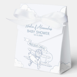 Flugzeugführerin Wertvoll Cargo Baby Dusche Geschenkschachtel