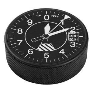 Flugzeughöhe Eishockey Puck