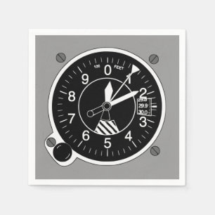 Flugzeughöhe Serviette