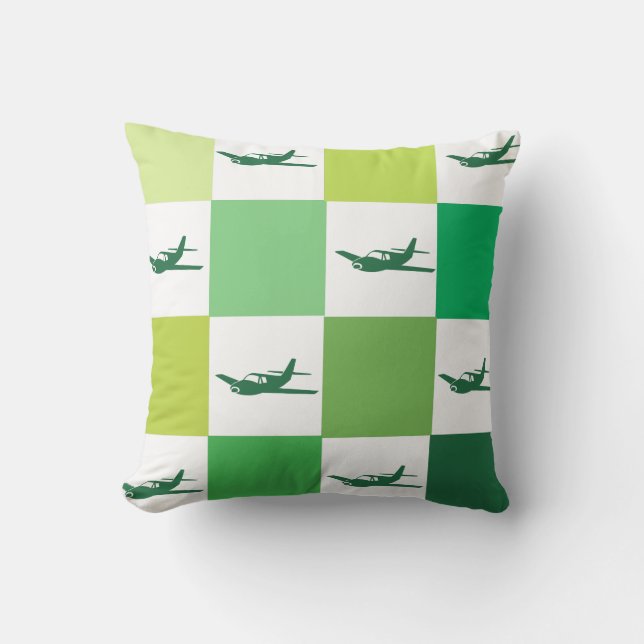 Flugzeugkissen Kissen (Vorderseite)