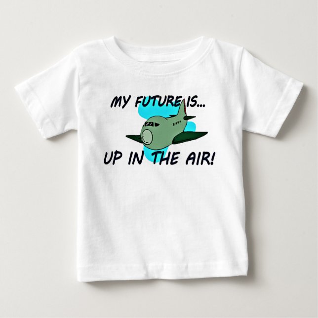 Flugzeugkonstruktion Baby T-shirt (Vorderseite)