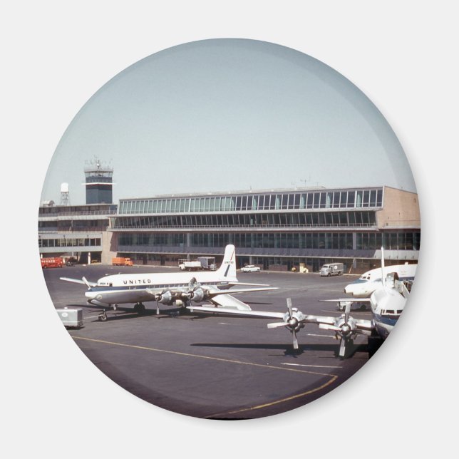 Flugzeugmagazin Magnet (Vorne)
