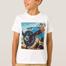 Flugzeugmalerei - Geschenk für Luftfahrt-Enthusias