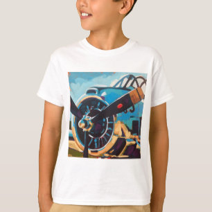 Flugzeugmalerei - Geschenk für Luftfahrt-Enthusias T-Shirt