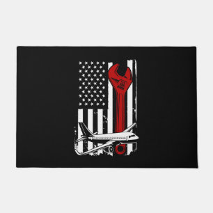 Flugzeugmechanik, Mechanik  Fußmatte