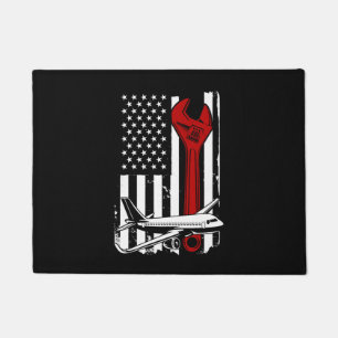 Flugzeugmechanik, Mechanik  Fußmatte