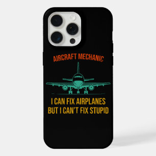 Flugzeugmechaniker ich kann Flugzeuge reparieren a iPhone 15 Pro Max Hülle