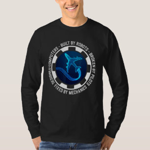 Flugzeugmechaniker Luftfahrtingenieur Techniker T-Shirt