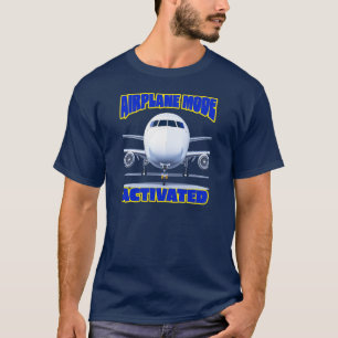 Flugzeugmodus aktiviert T-Shirt