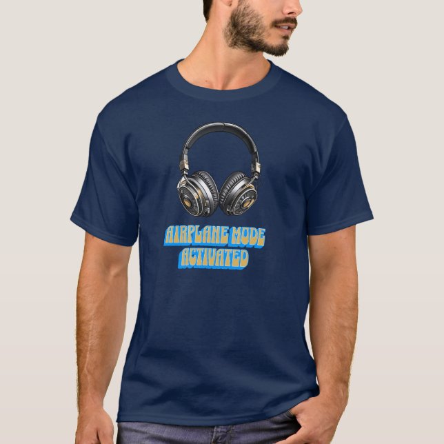 Flugzeugmodus aktiviert T-Shirt (Vorderseite)
