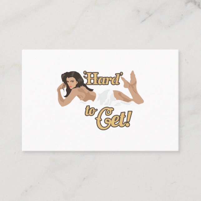 Flugzeugnose-Kunst schwer zu bekommen Geschenk-Ide Visitenkarte (Vorderseite)