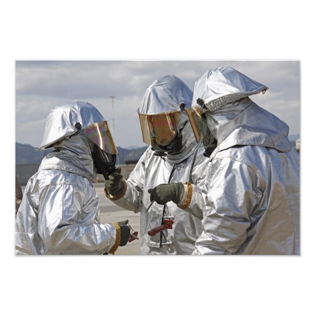 Flugzeugrutsche für Feuerwehrfahrzeuge Fotodruck (Vorne)