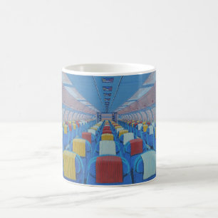 Flugzeugsitze (von Gregorio Undurraga) Kaffeetasse