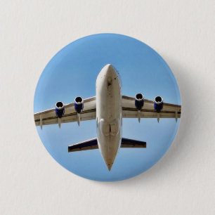Flugzeugstart hoch button