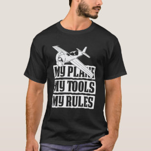 Flugzeugtechniker Mechaniker T-Shirt