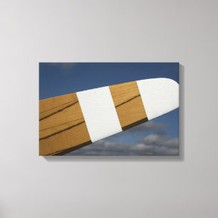 Flugzeugträger aus Holz Leinwanddruck