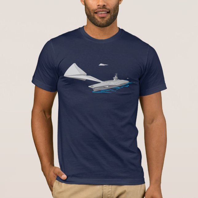 Flugzeugträger T-Shirt (Vorderseite)