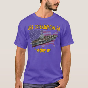 Flugzeugträger USS Oriskany CVA34 Veteranentag Fa T-Shirt