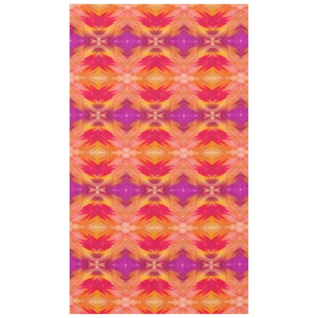 Fluid Watercolor Penciling Art Tableclout Tischdecke (Vorderseite)