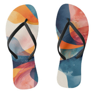 "Fluiddynamik" Flip Flops