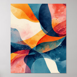 "Fluiddynamik" Poster