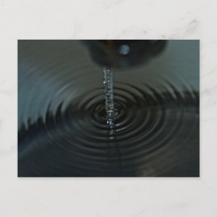 Fluidite de l'eau postkarte