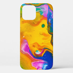 Fluidkunst. Abstrakter farbenfroher Hintergrund, T Case-Mate iPhone Hülle